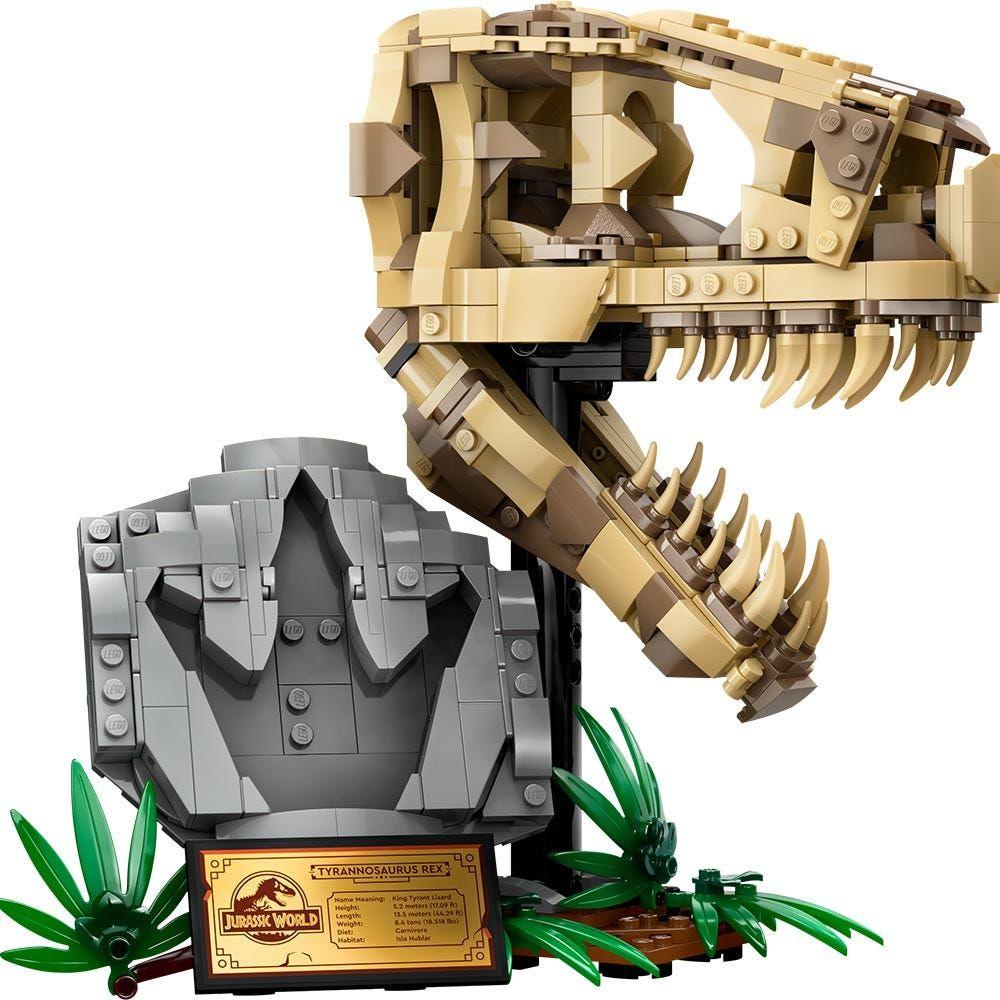 Lego Jurassic World Fósiles De Dinosaurio: Cráneo De T. Rex-1