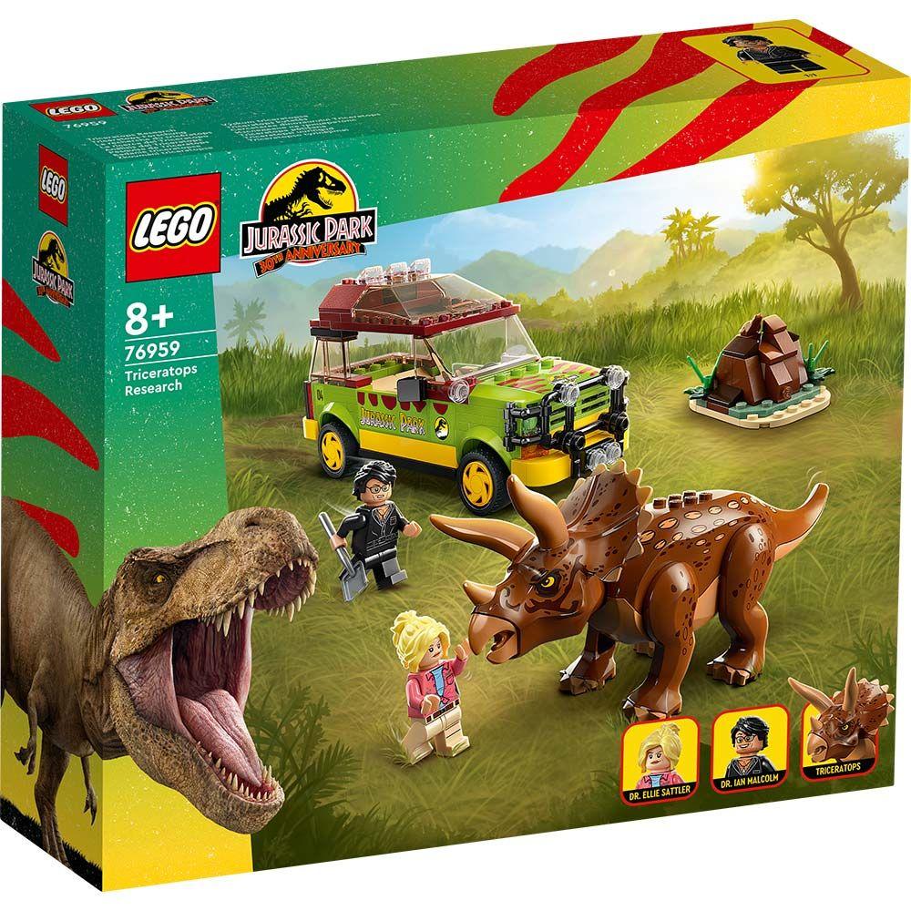 Lego Jurassic World (76959) Análisis Del Triceratops-0