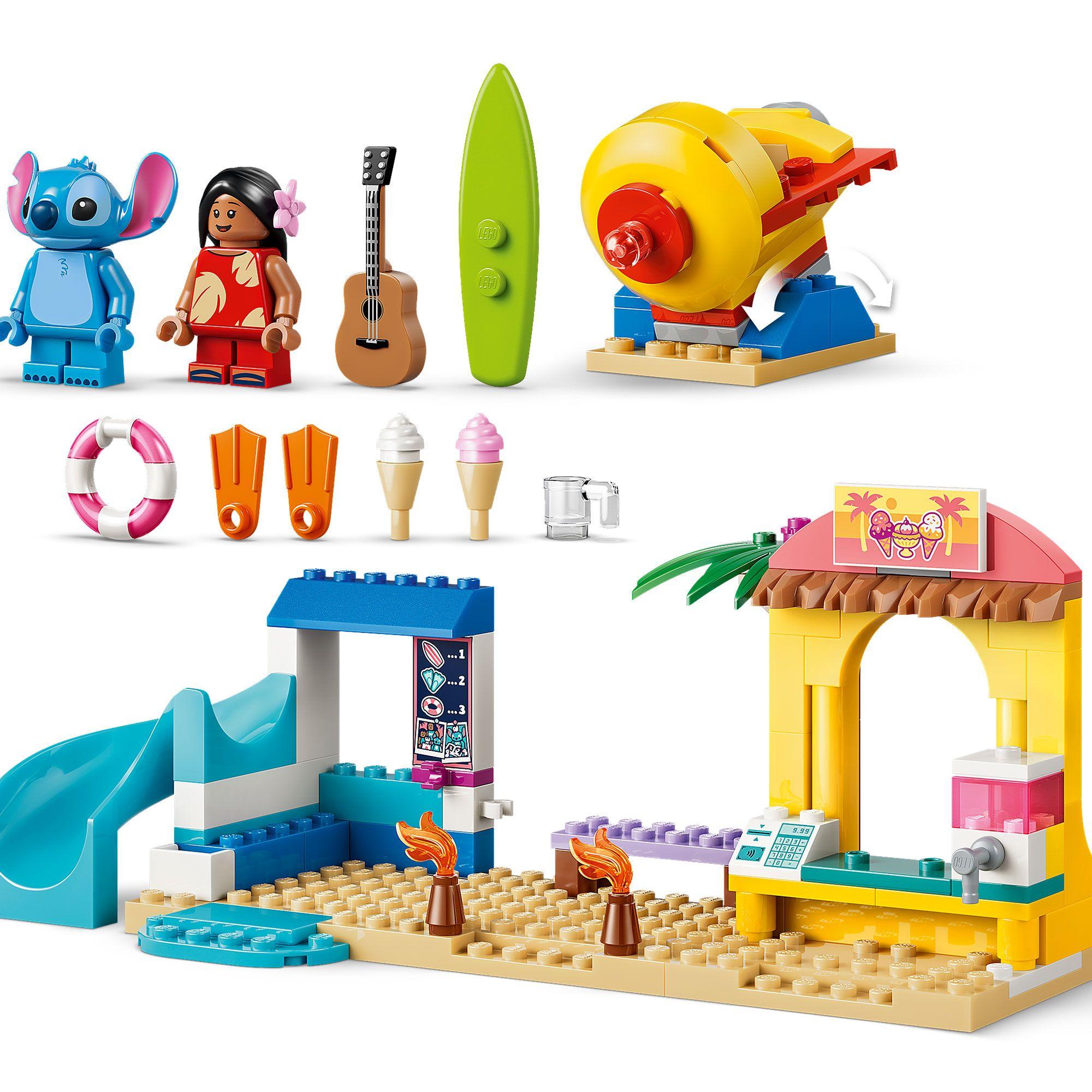 LEGO 43280 DIVERSIÓN EN LA PLAYA CON LILO Y STITCH-4