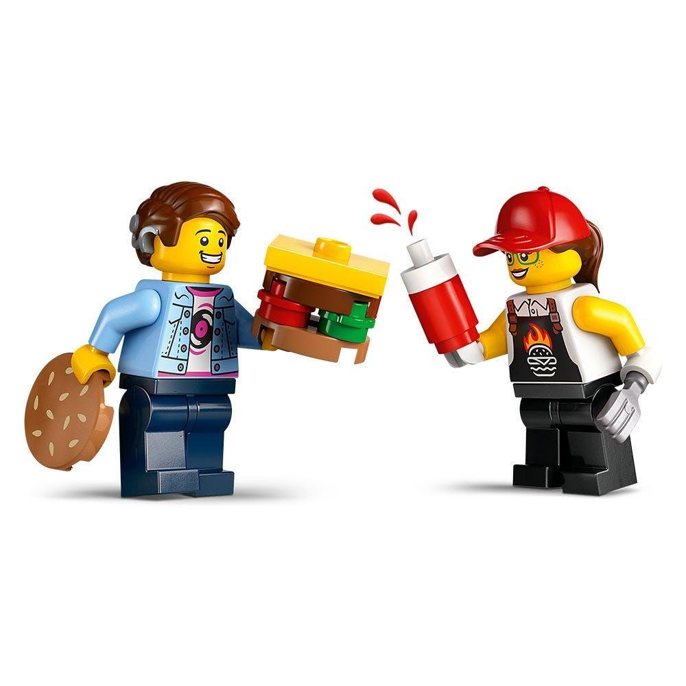 Lego City Camión De hamburguesas-3