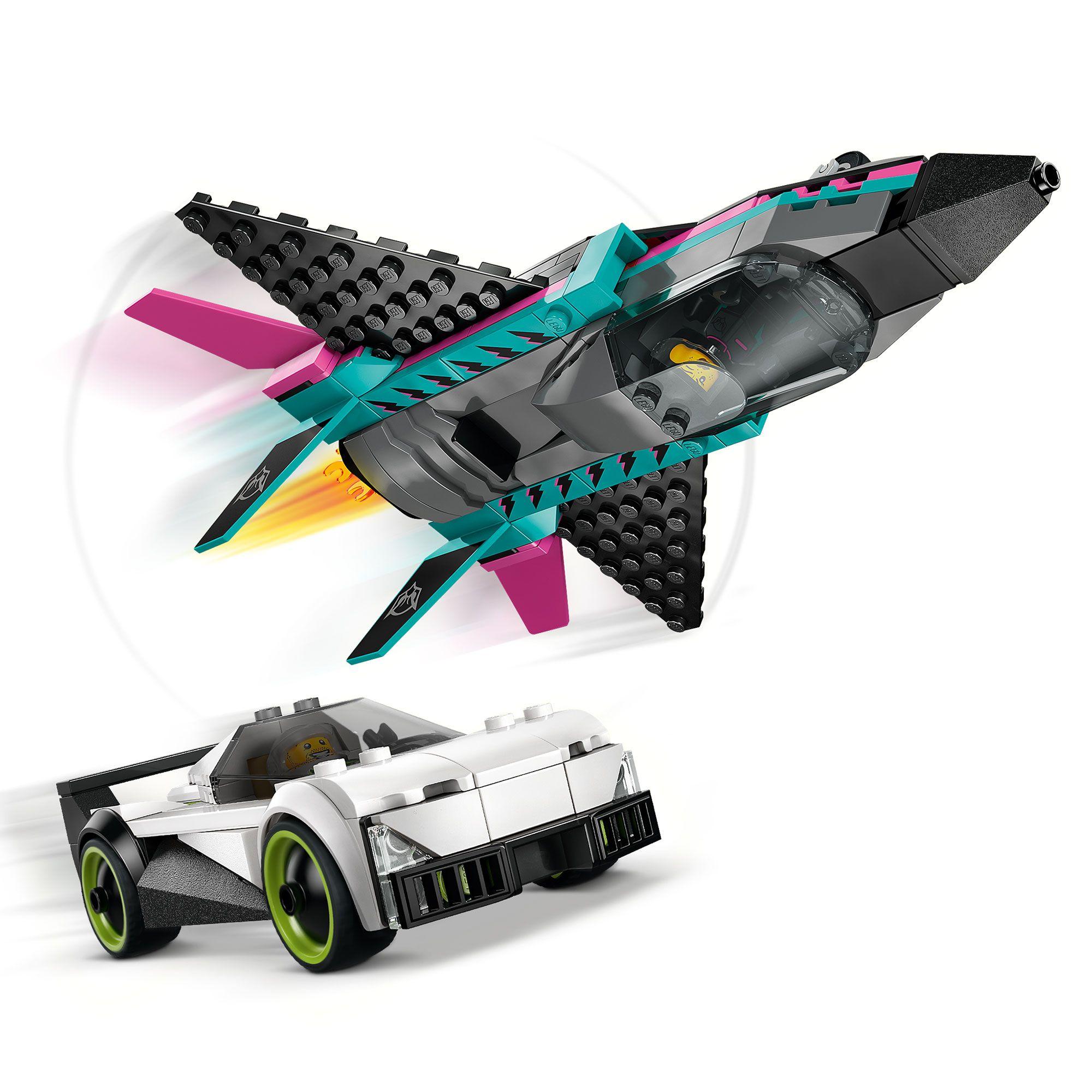 LEGO AVIÓN JET VS. AUTO CITY 60489-2