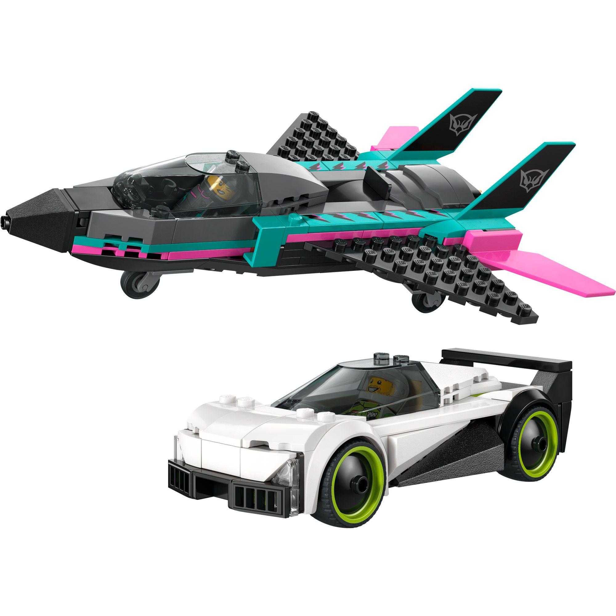 LEGO AVIÓN JET VS. AUTO CITY 60489-3