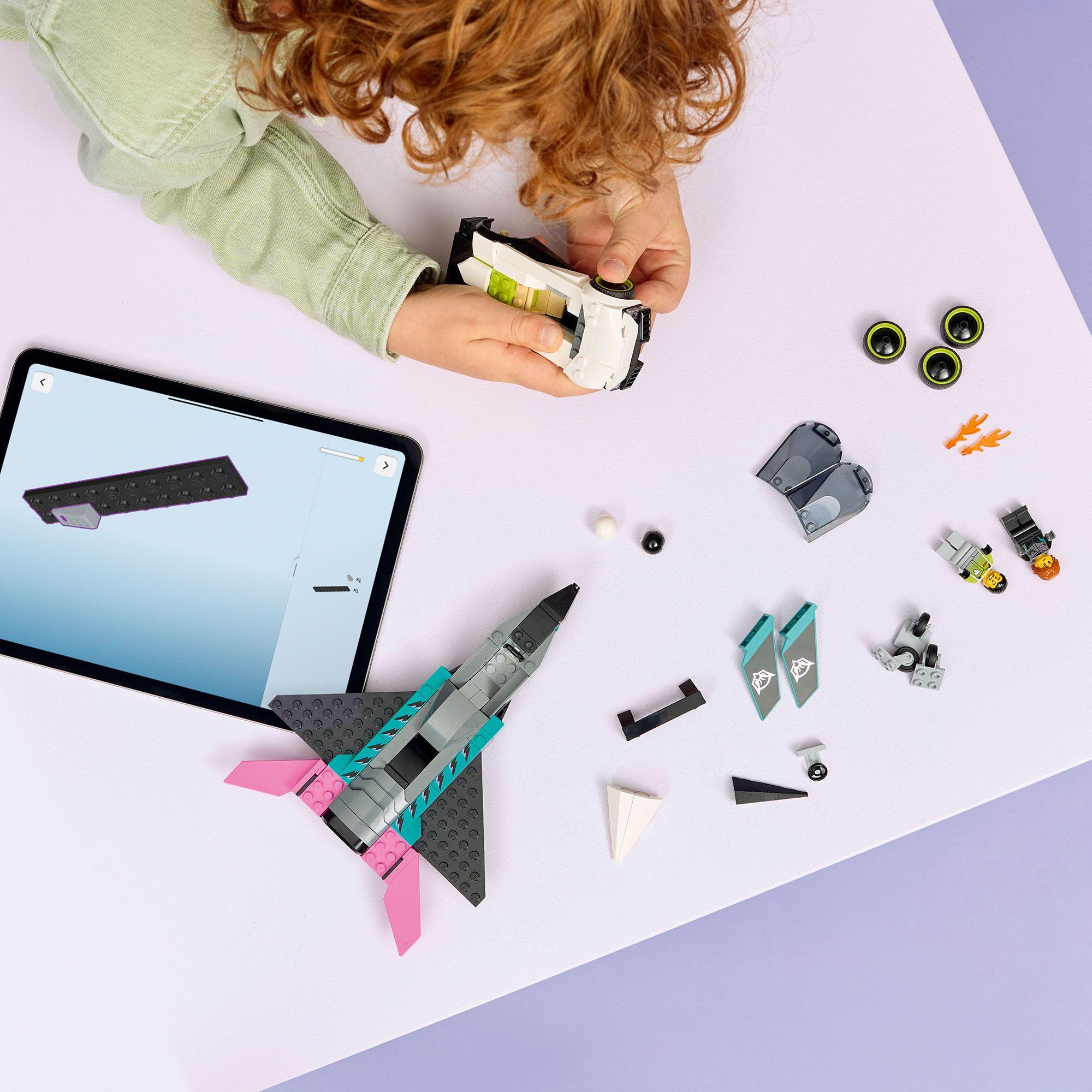 LEGO AVIÓN JET VS. AUTO CITY 60489-6