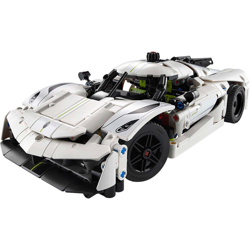 LEGO 42184 HIPERAUTO KOENIGSEGG JESKO ABSOLUT BLANCO-4