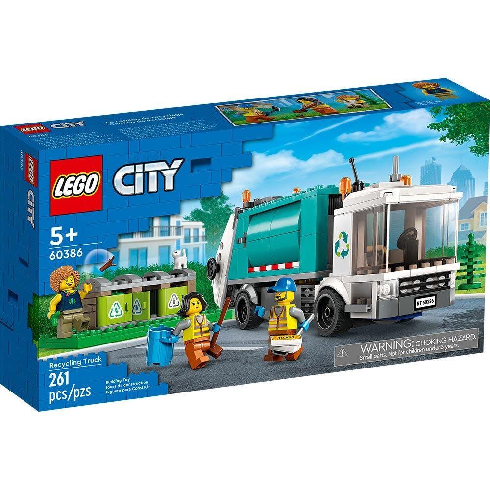 Lego City 60386  Camión De Reciclaje-0