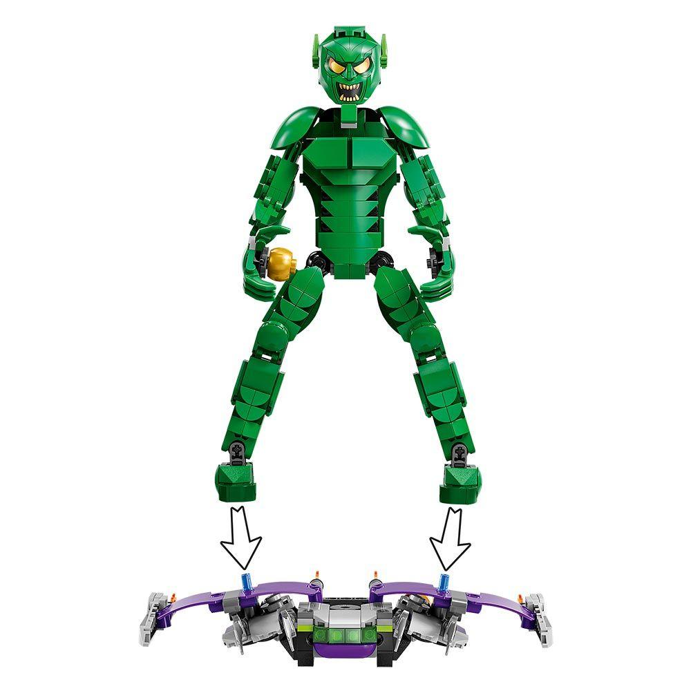 LEGO FIGURA PARA CONSTRUIR: DUENDE VERDE (76284)-2