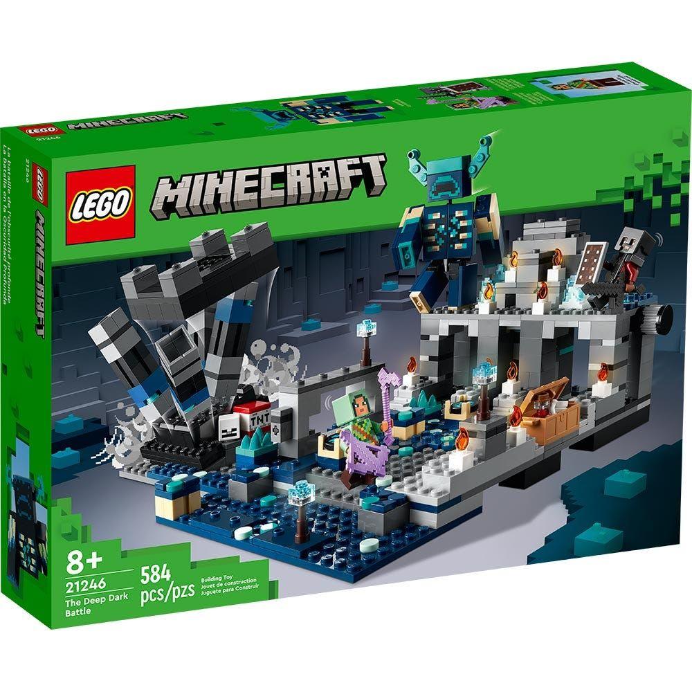 Lego  Set De Minecraft Batalla La Oscuridad Profunda 21246-1