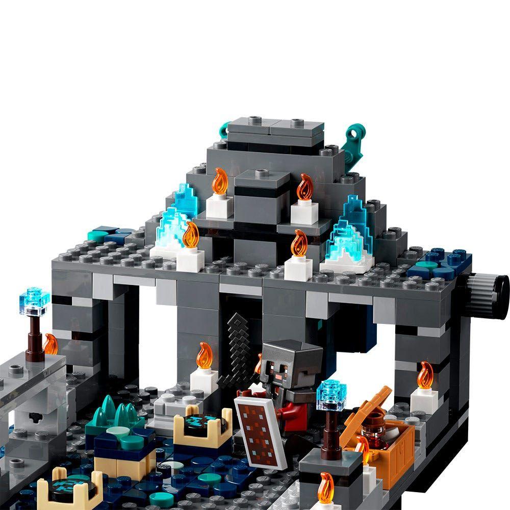 Lego  Set De Minecraft Batalla La Oscuridad Profunda 21246-2