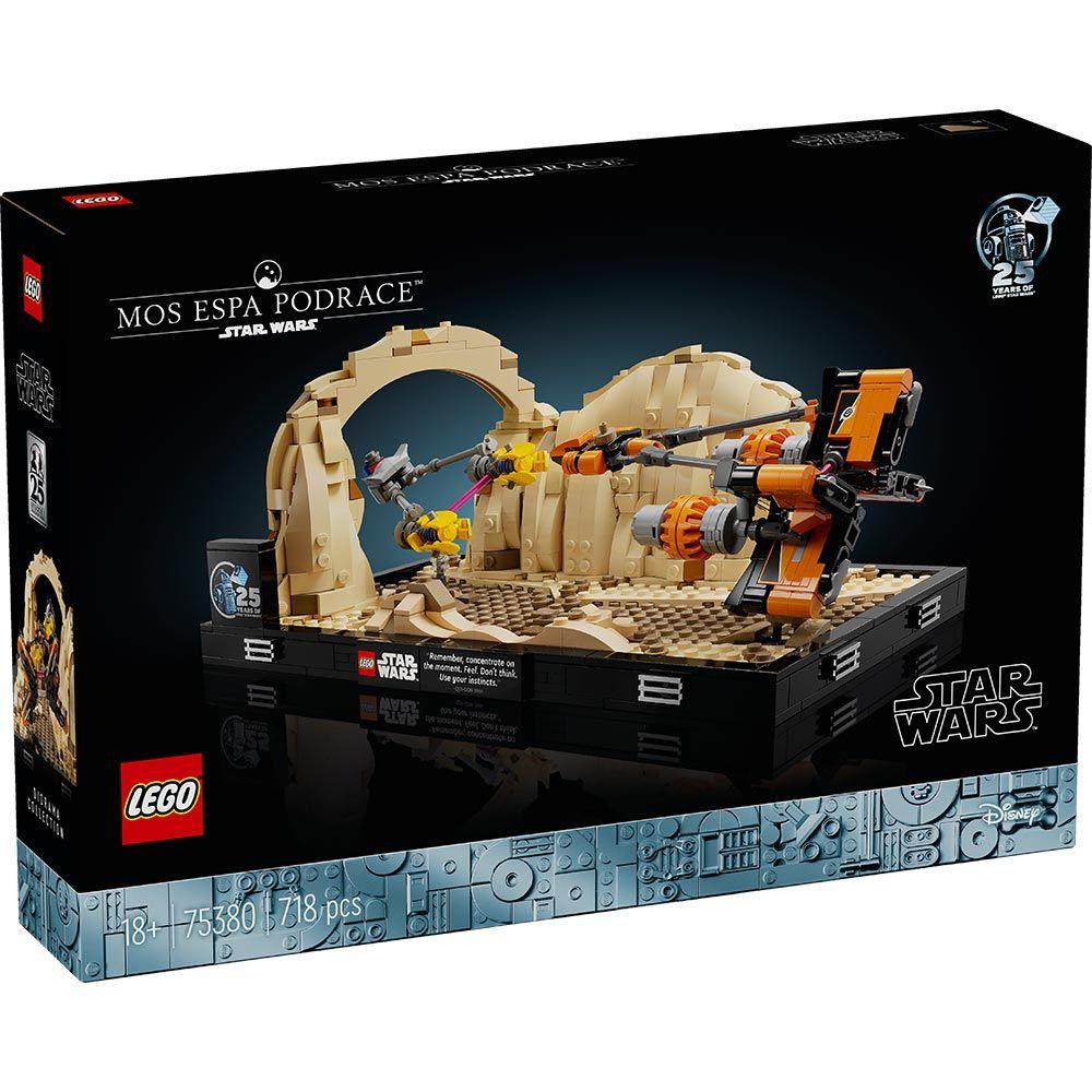 Lego Diorama: Carrera de Vainas de Mos Espa (75380)-0