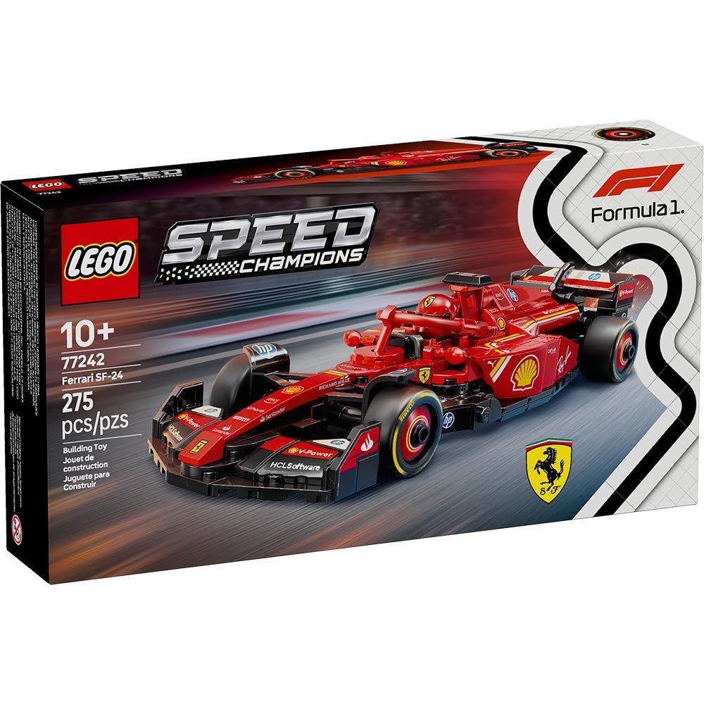 LEGO Auto de Carreras Ferrari SF-24 F1® (77242)-6