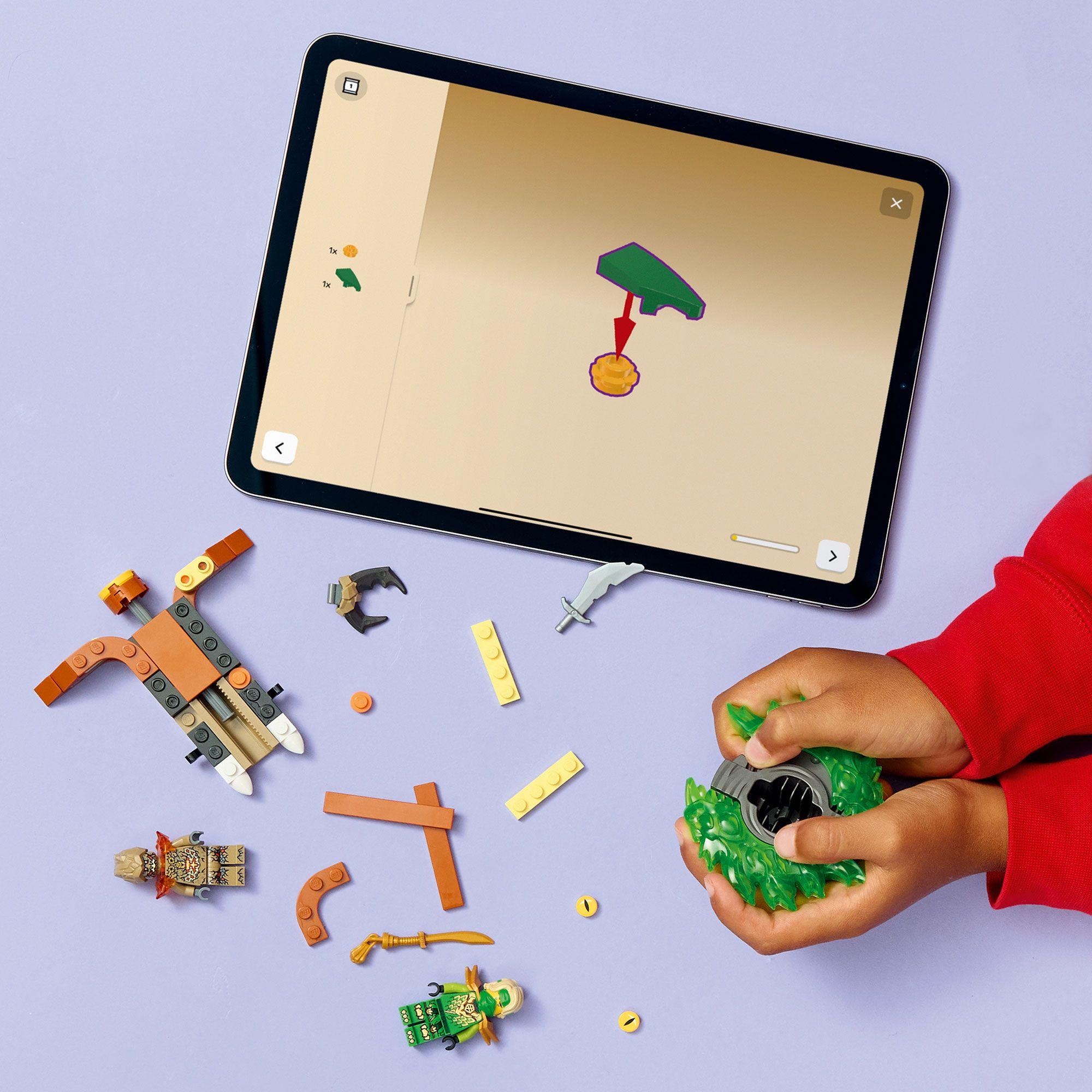 LEGO LLOYD VS. SPINNER DEL MONSTRUO DE TIERRA NINJAGO 71850-4