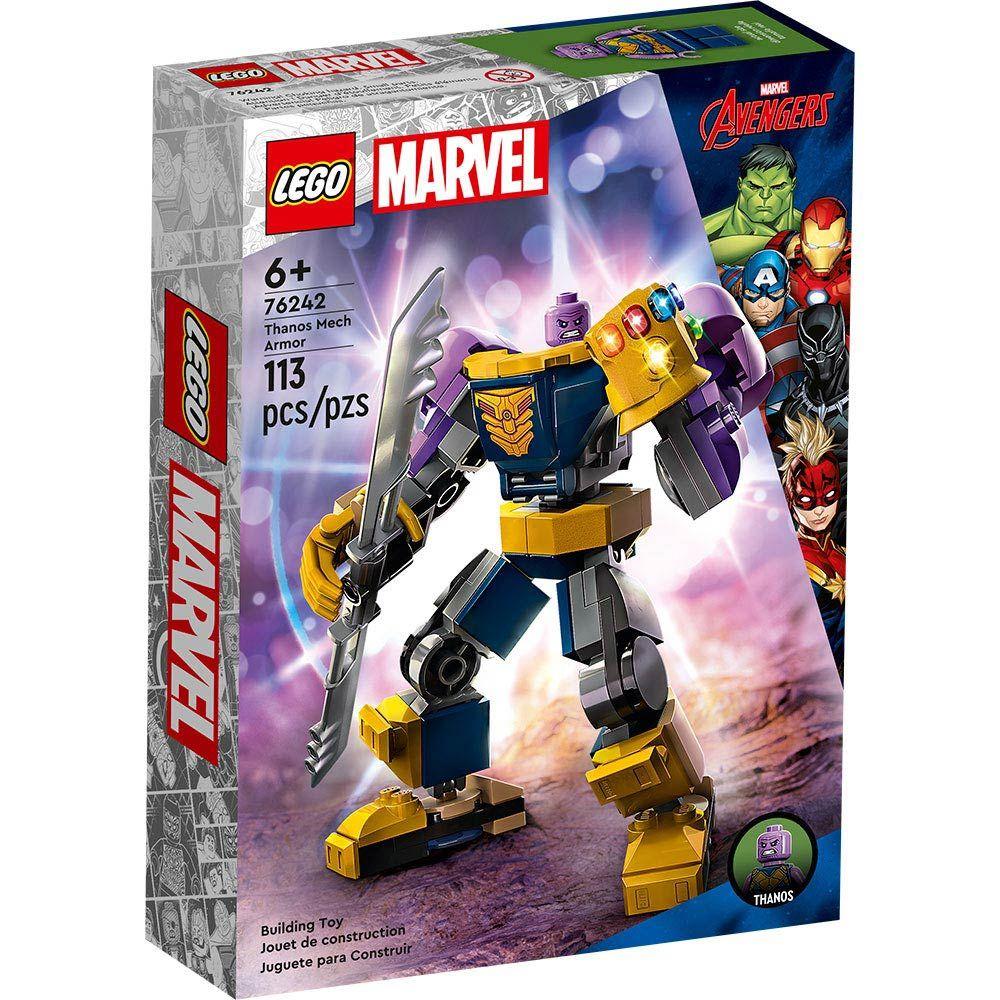 Lego Super Heroes Armadura Robótica D Thanos 76242 114piezas-0
