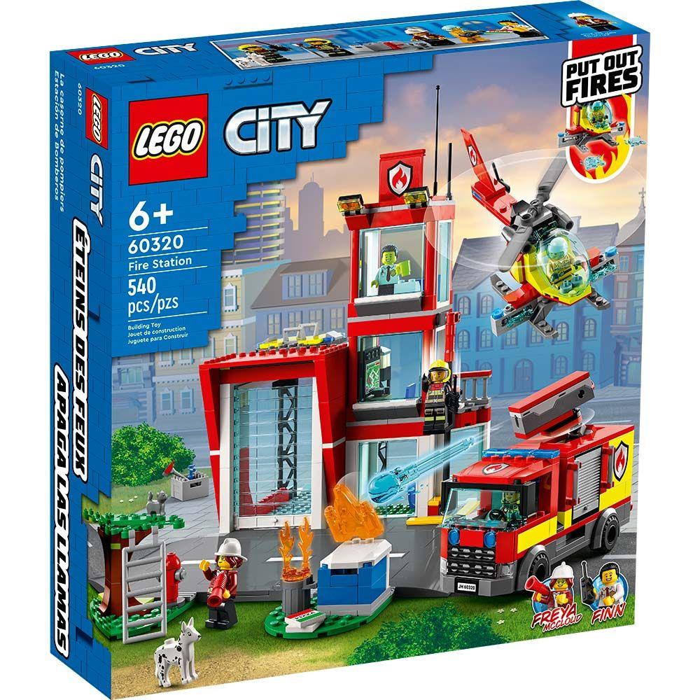 LEGO 60320 ESTACIÓN DE BOMBEROS-0