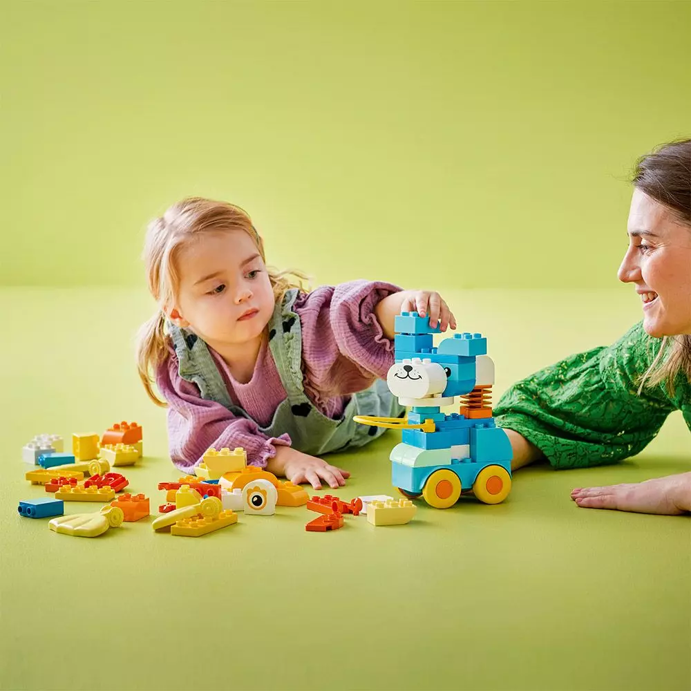 LEGO 10448 ANIMALES SOBRE RUEDAS 3EN1-3