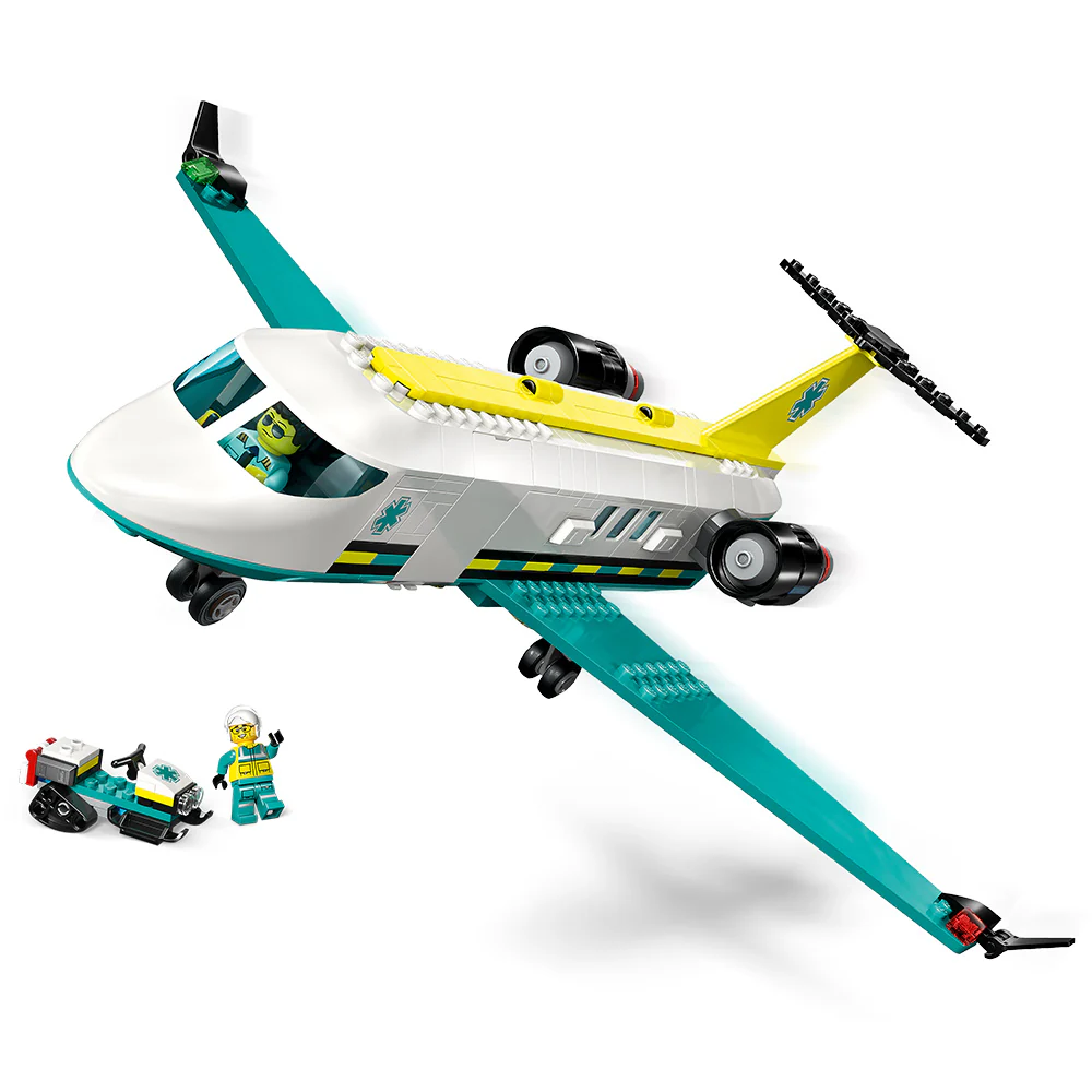 LEGO CITY AMBULANCIA AÉREA DE EMERGENCIA 60465-2