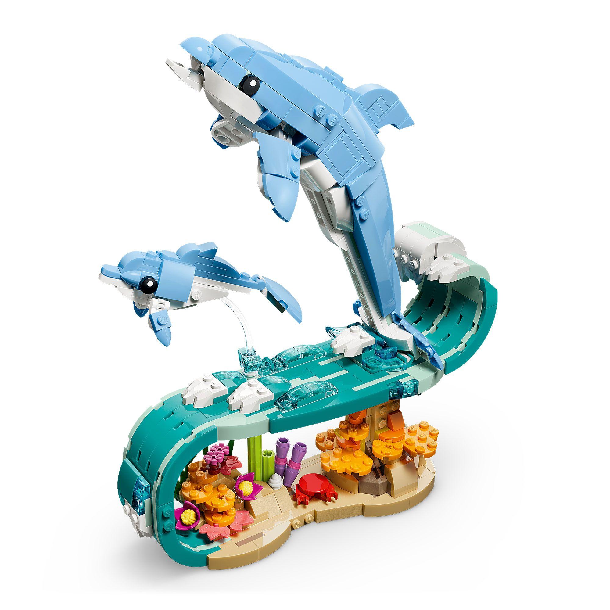 LEGO ANIMALES MARINOS: HERMOSOS DELFINES CREATOR 31385-4