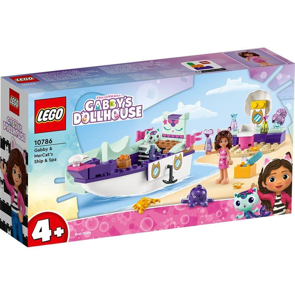 Lego 10786 Gabby's Dollhouse Barco Y Spa De Gabby Y Siregata-0