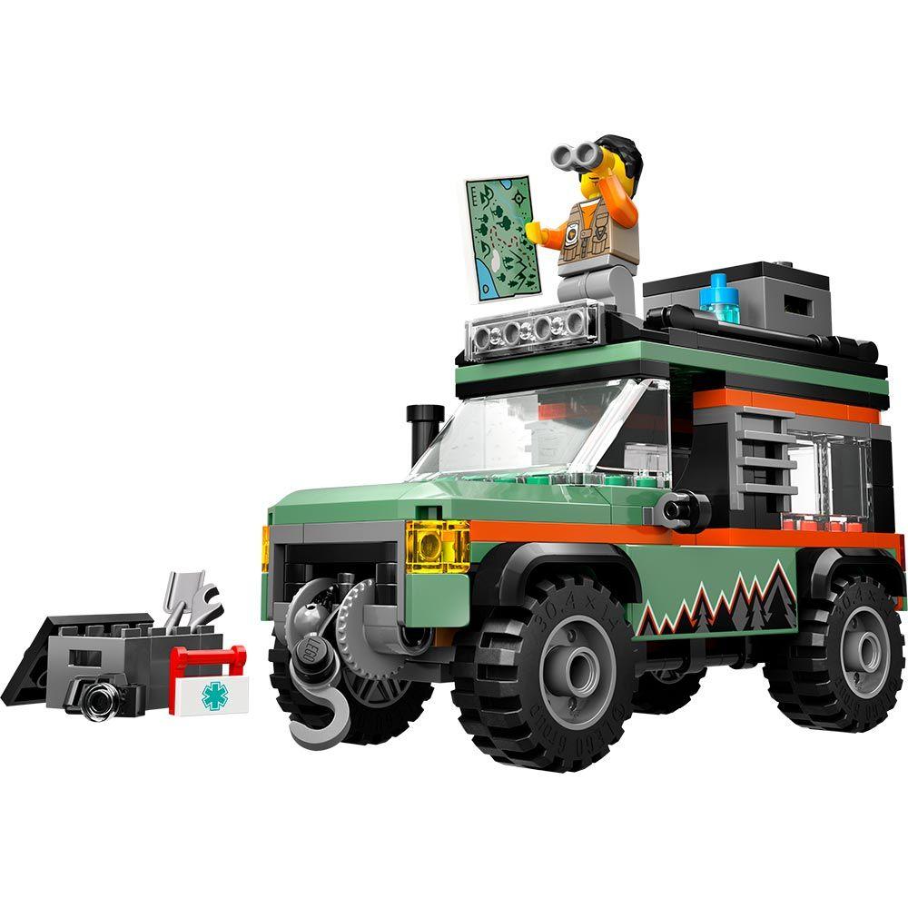 LEGO Todoterreno 4x4 de Montaña City (60447)-2