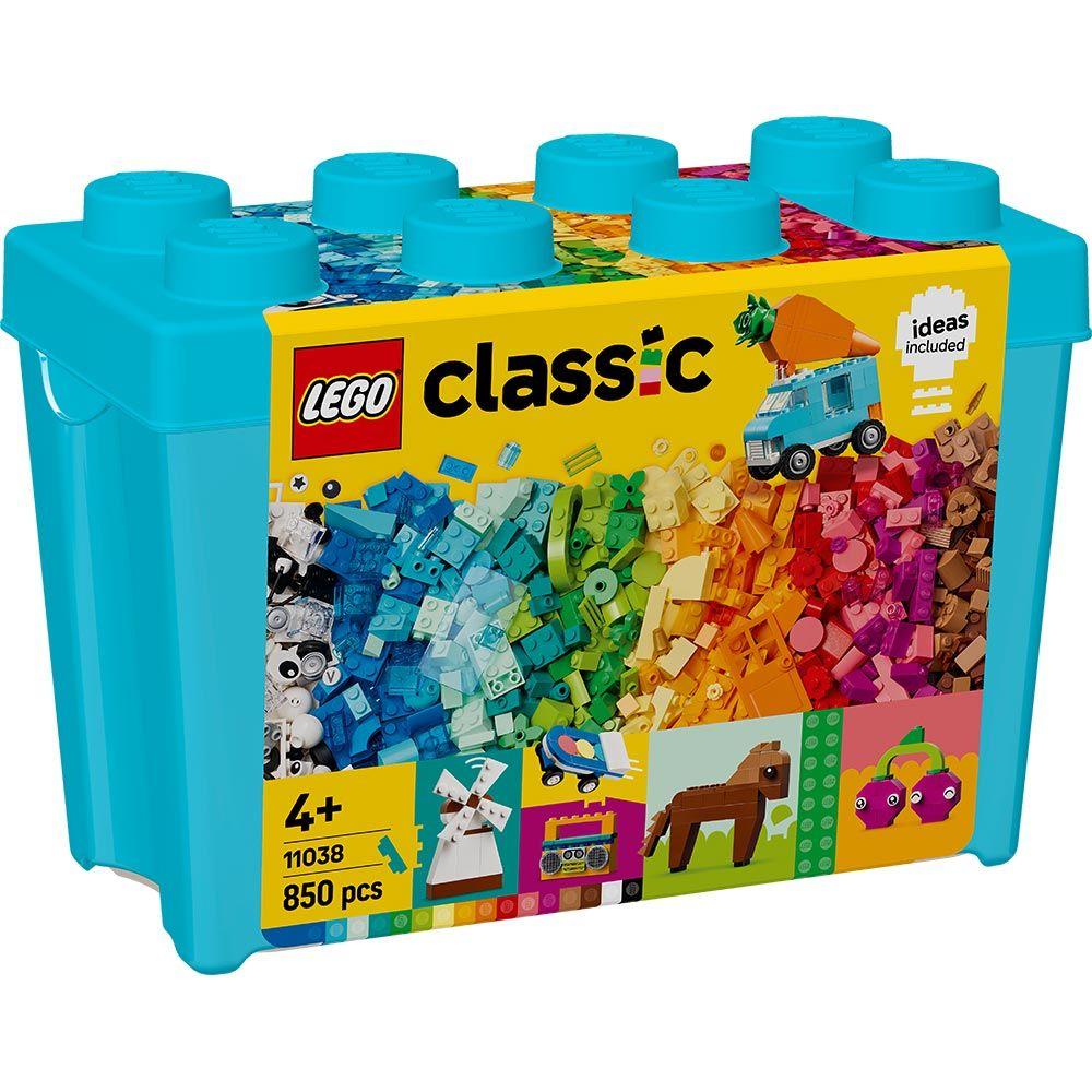 Lego Classic Caja De Ladrillos Creativos Vibrantes (11038)-0