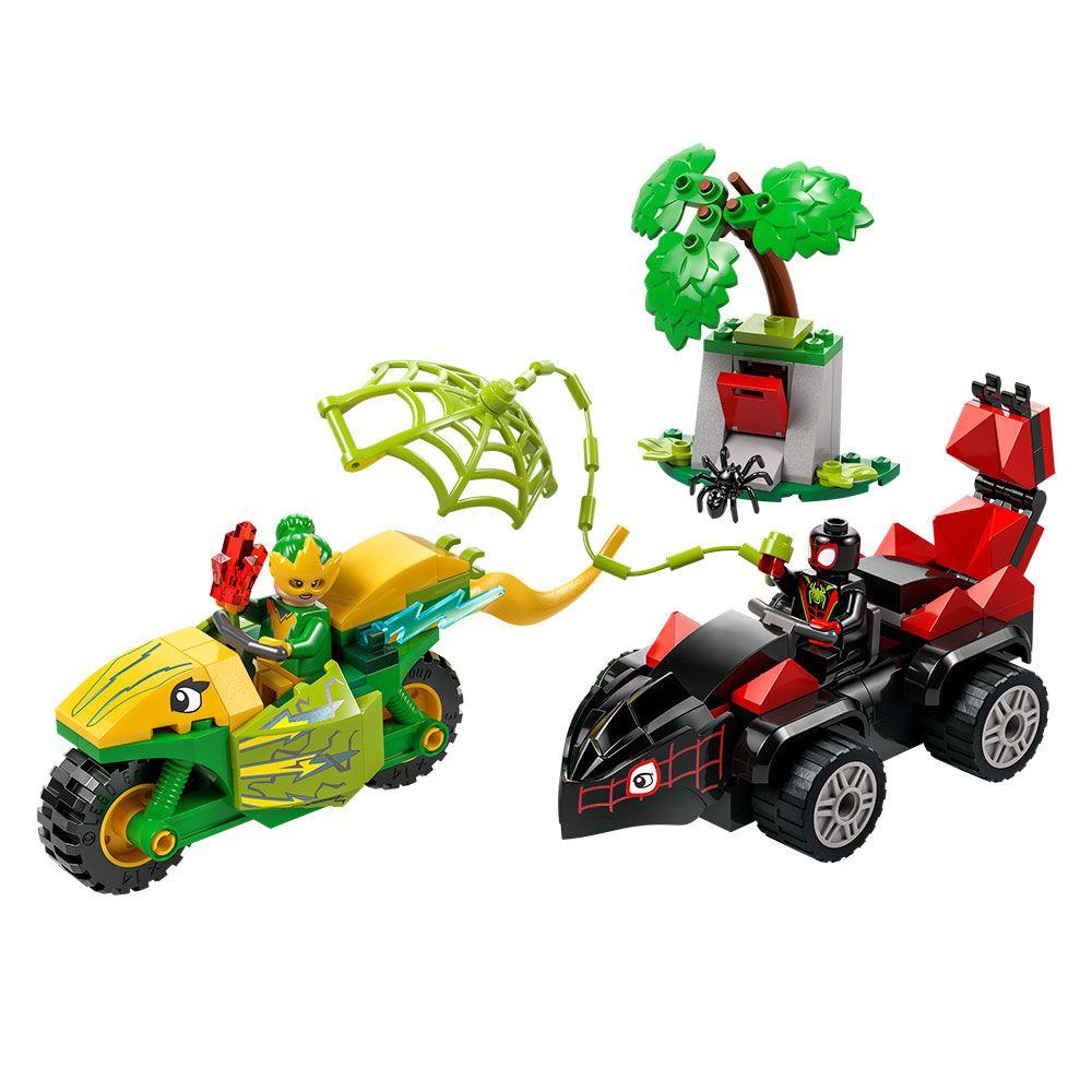 LEGO Spin y Electro: Duelo de Vehículos Dinosaurio (11198)-1