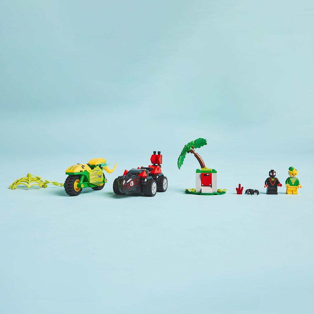 LEGO Spin y Electro: Duelo de Vehículos Dinosaurio (11198)-8
