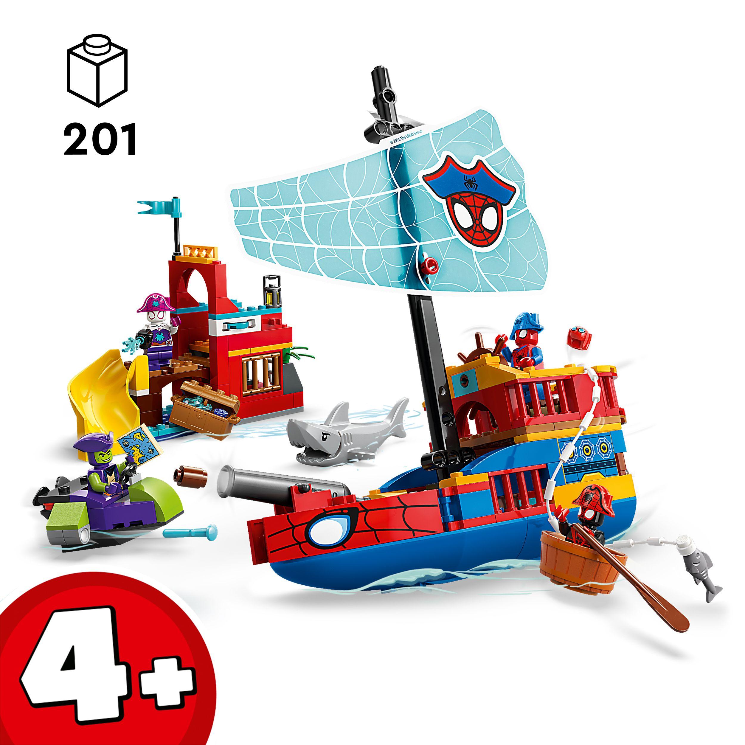 LEGO 11208 BARCO PIRATA DEL EQUIPO SPIDEY-4