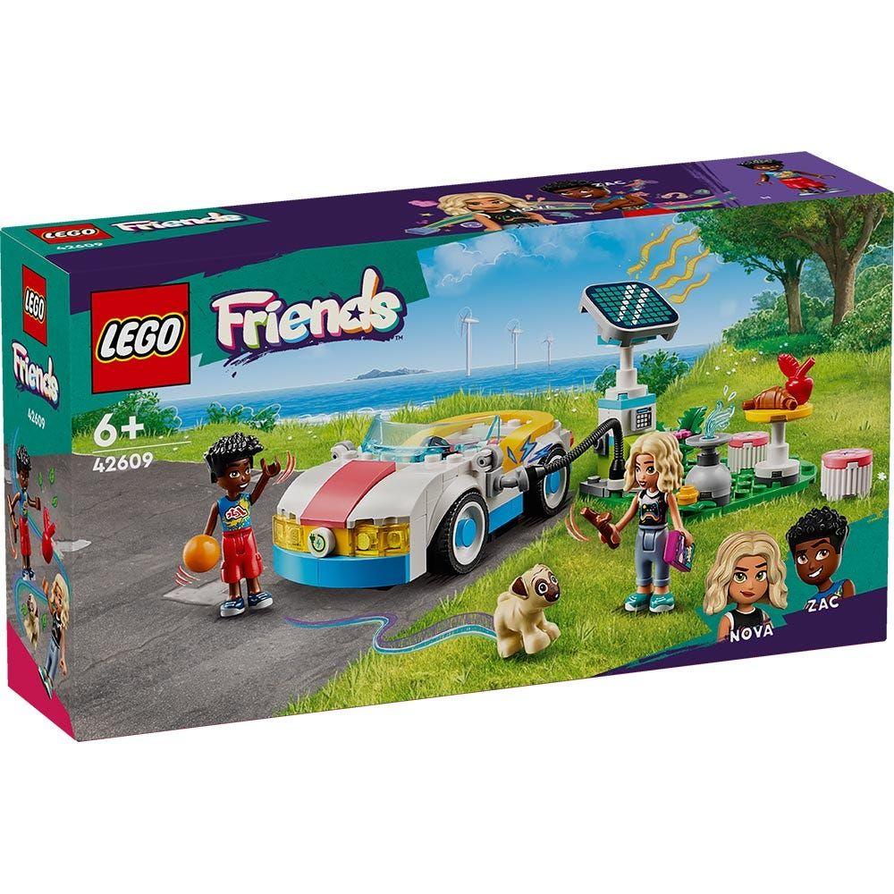 Lego Friends Auto Eléctrico Y Cargador-0