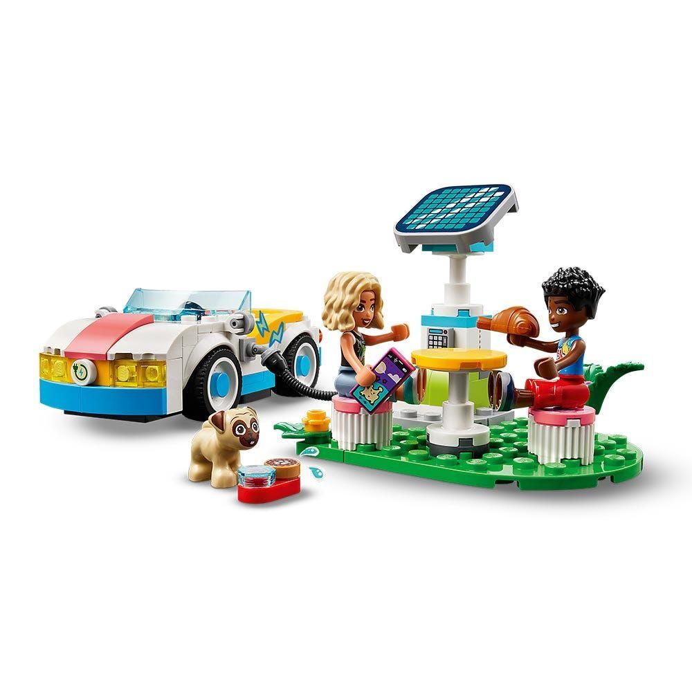 Lego Friends Auto Eléctrico Y Cargador-2