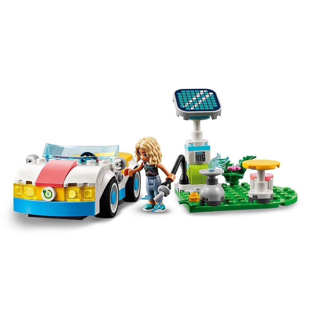 Lego Friends Auto Eléctrico Y Cargador-3