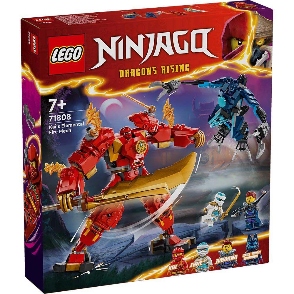 Lego Ninjago Mech Elemental Del Fuego De Kai (71808)-0