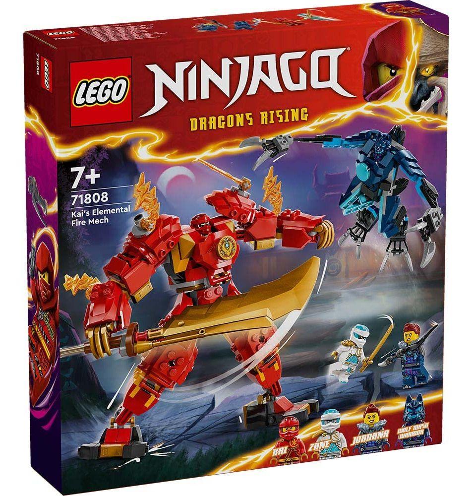 Lego Ninjago Mech Elemental Del Fuego De Kai (71808)-0