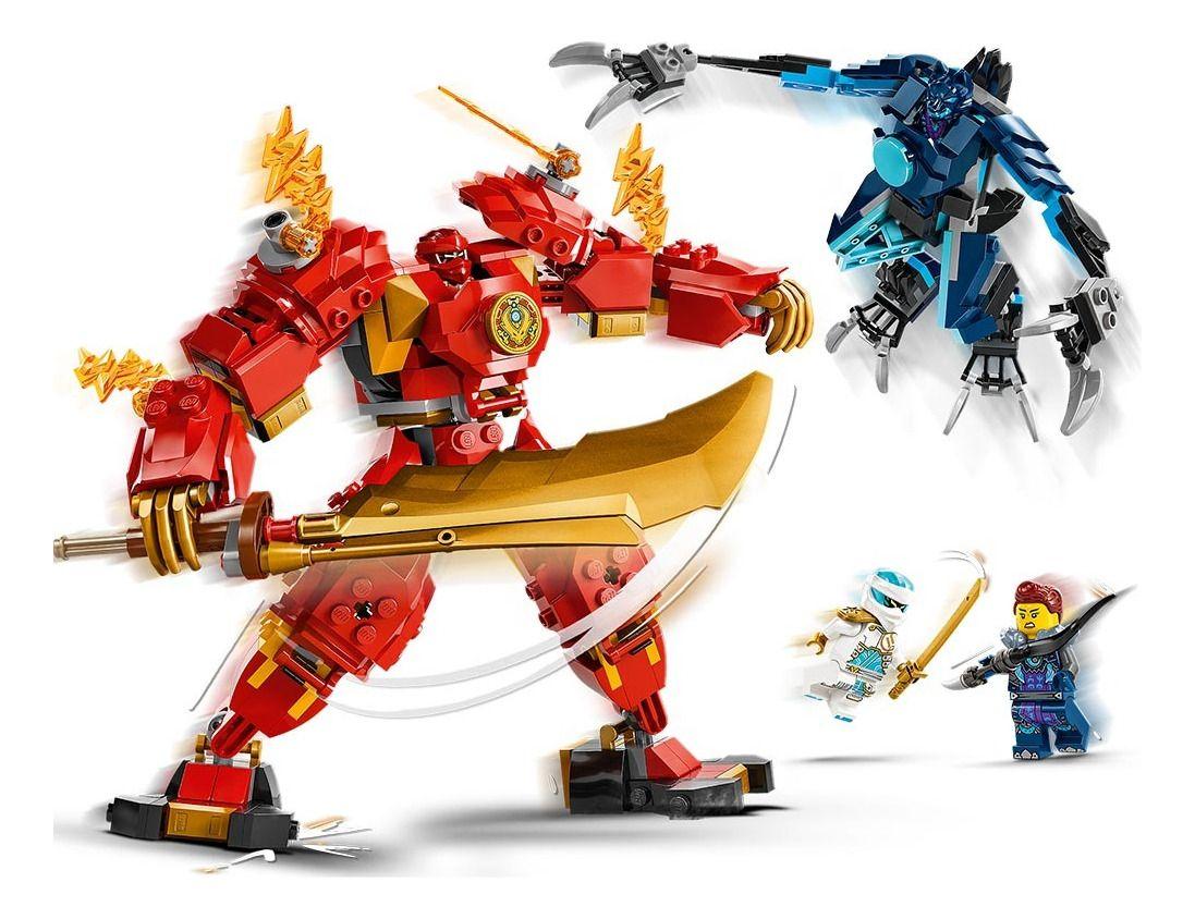Lego Ninjago Mech Elemental Del Fuego De Kai (71808)-3