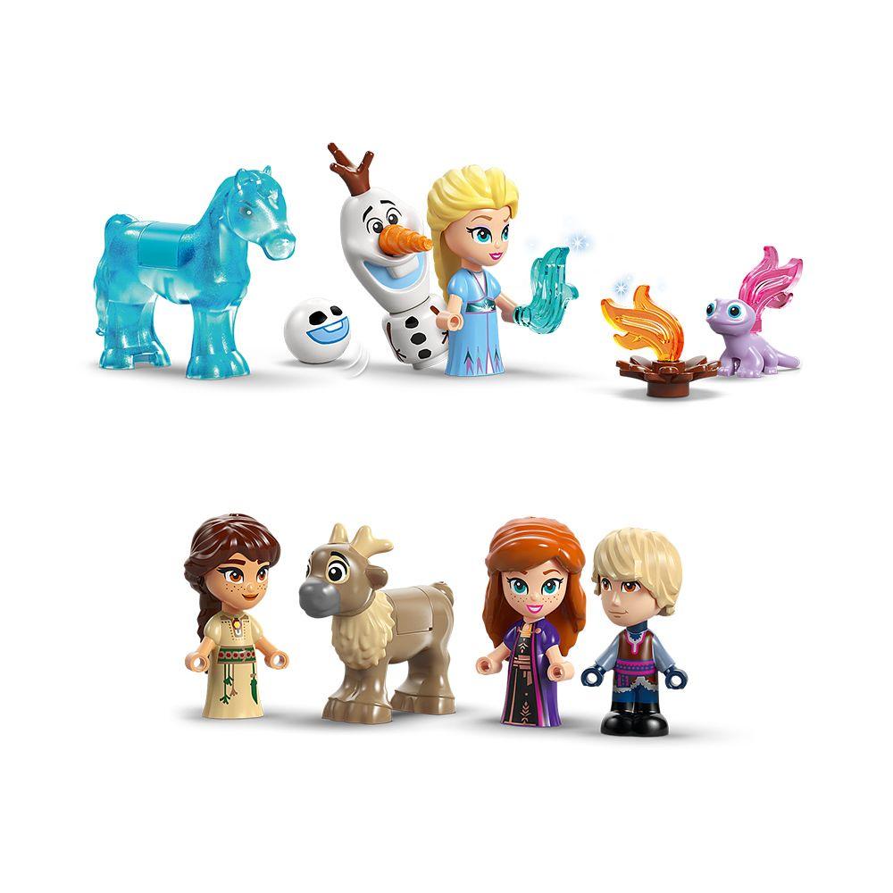 LEGO Mini Castillo Arendelle y Palacio de Hielo Elsa (43278)-2