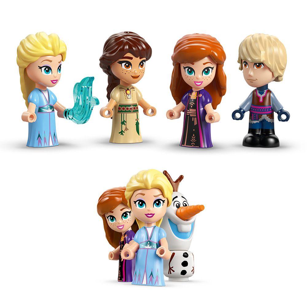LEGO Mini Castillo Arendelle y Palacio de Hielo Elsa (43278)-3