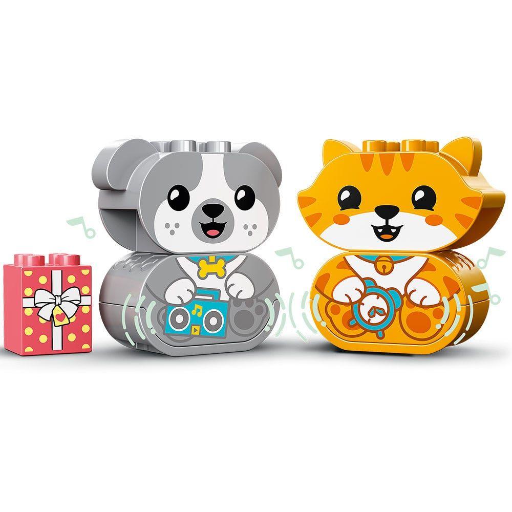 Lego Duplo Mis Primeros Cachorrito Y Gatito Con Sonidos10977-3