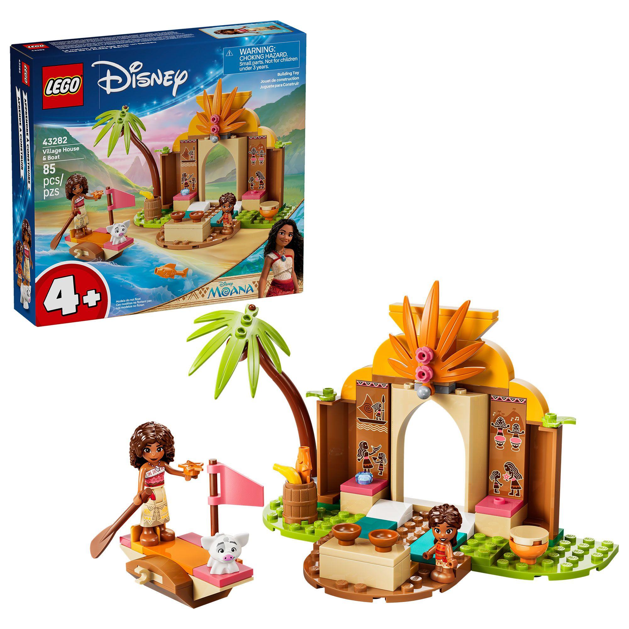 LEGO 43282 CASA DE LA ALDEA Y BARCO-1