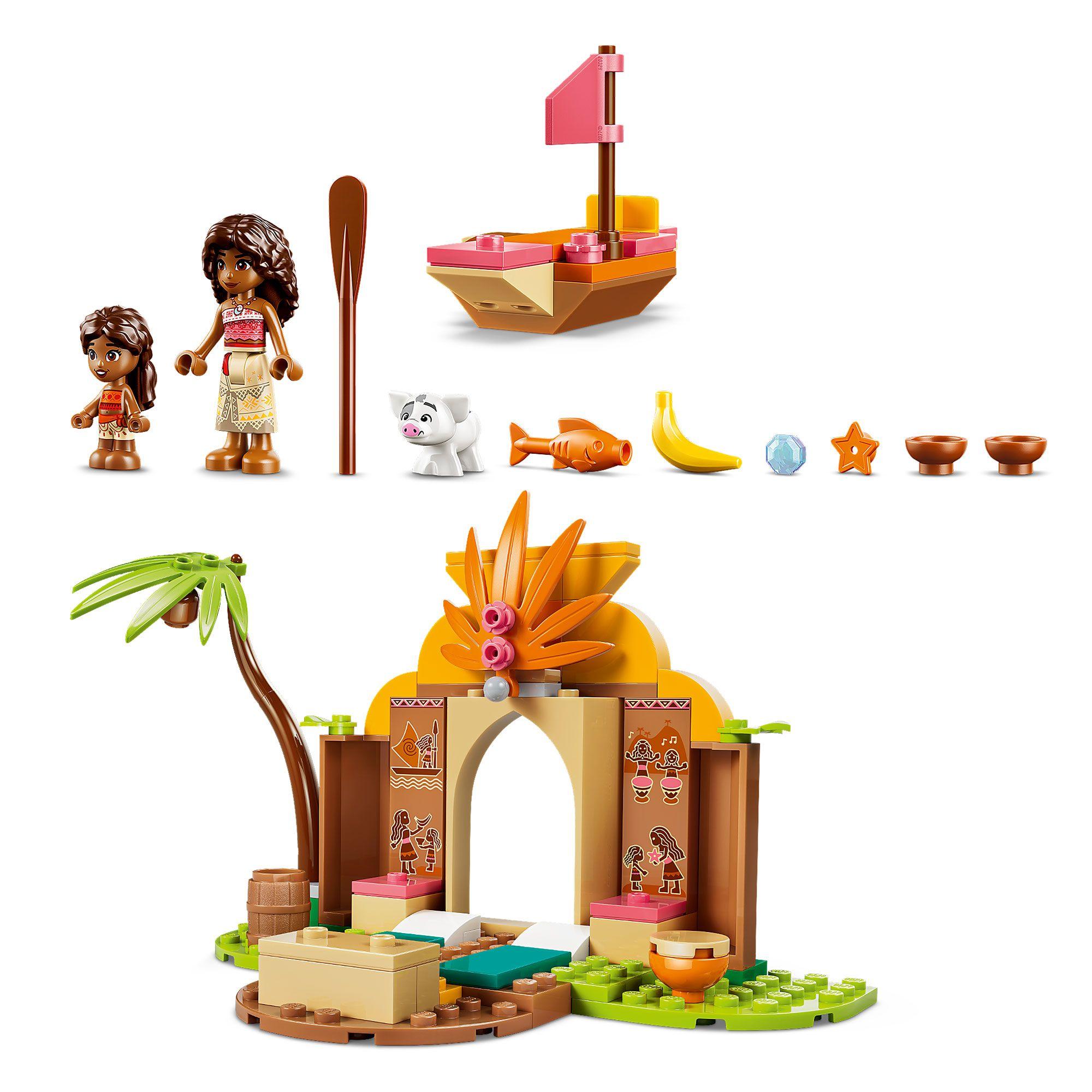 LEGO 43282 CASA DE LA ALDEA Y BARCO-4