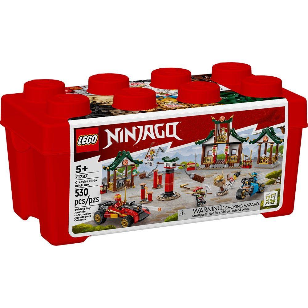 Lego Ninjago Caja Ninja De Bricks Creativos 71787 530 Piezas-0