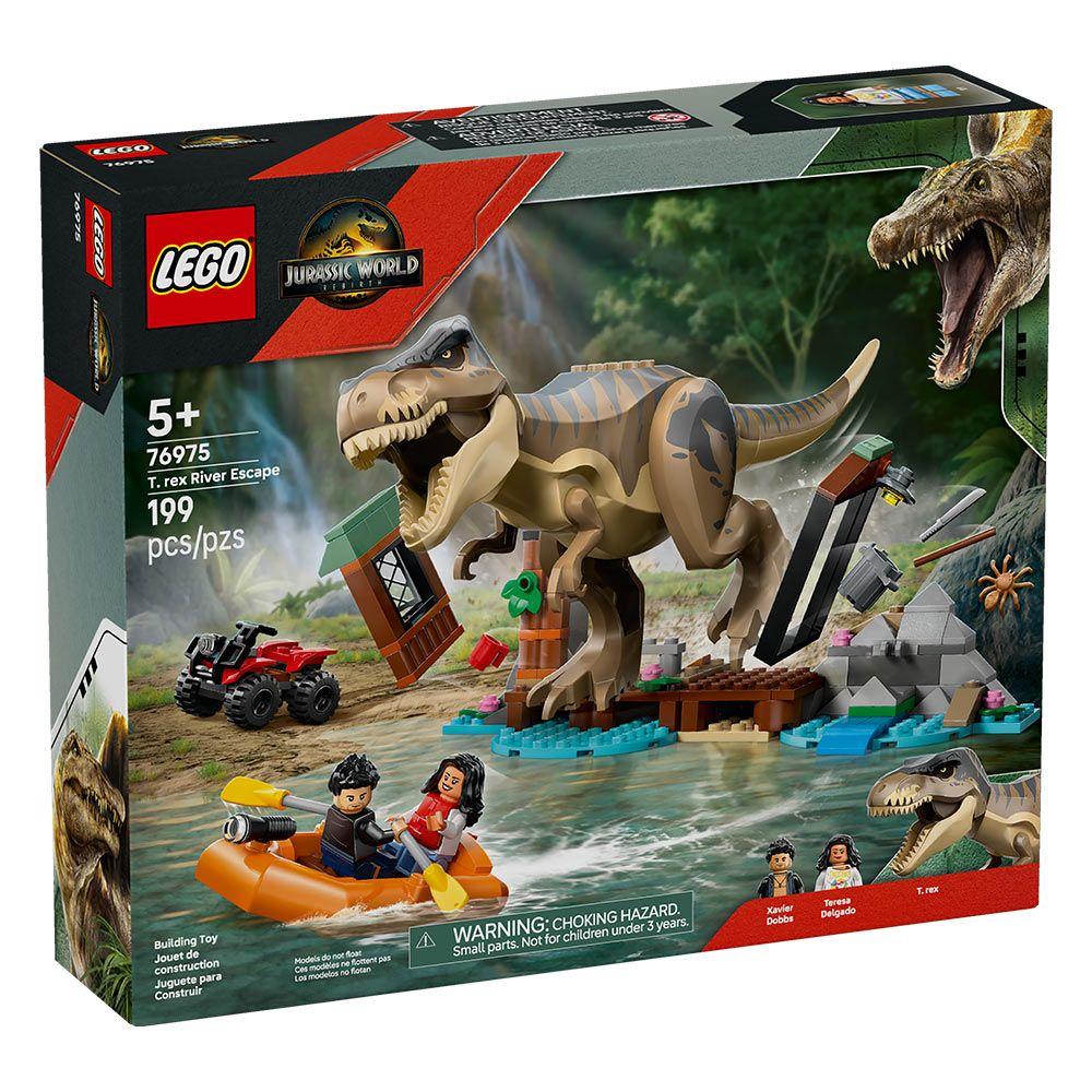 LEGO Huida por el Río y T. rex a la Caza (76975)-7