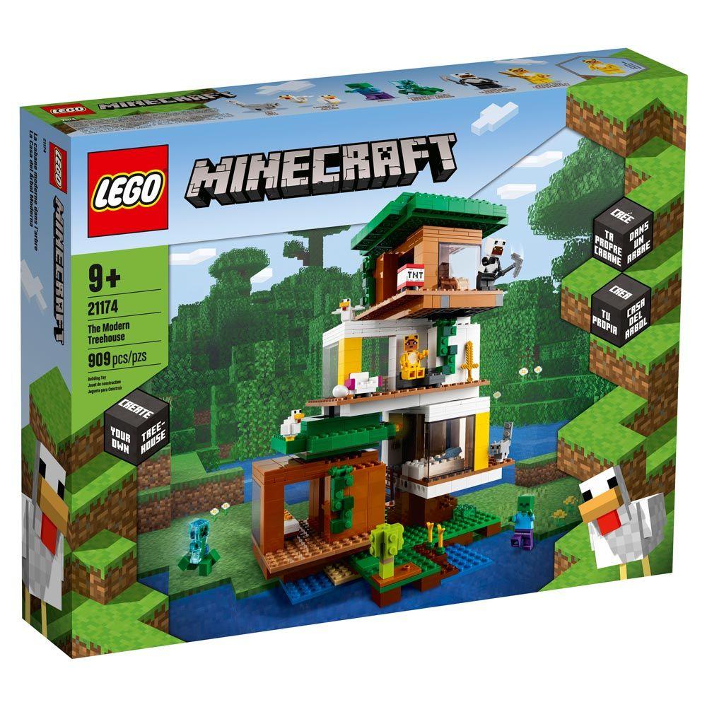 Lego Minecraft (21174) La Casa Del Árbol Moderna-0