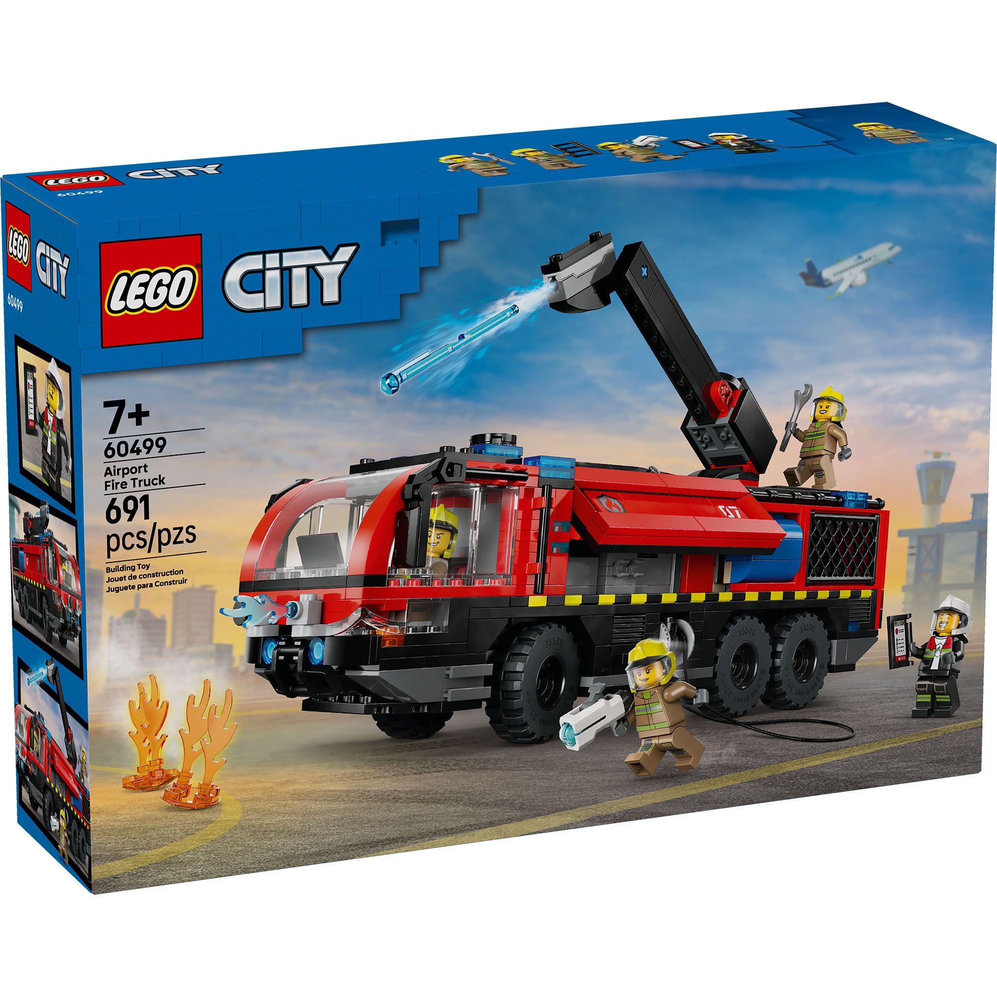 LEGO 60499 CAMIÓN DE BOMBEROS DEL AEROPUERTO CITY-0