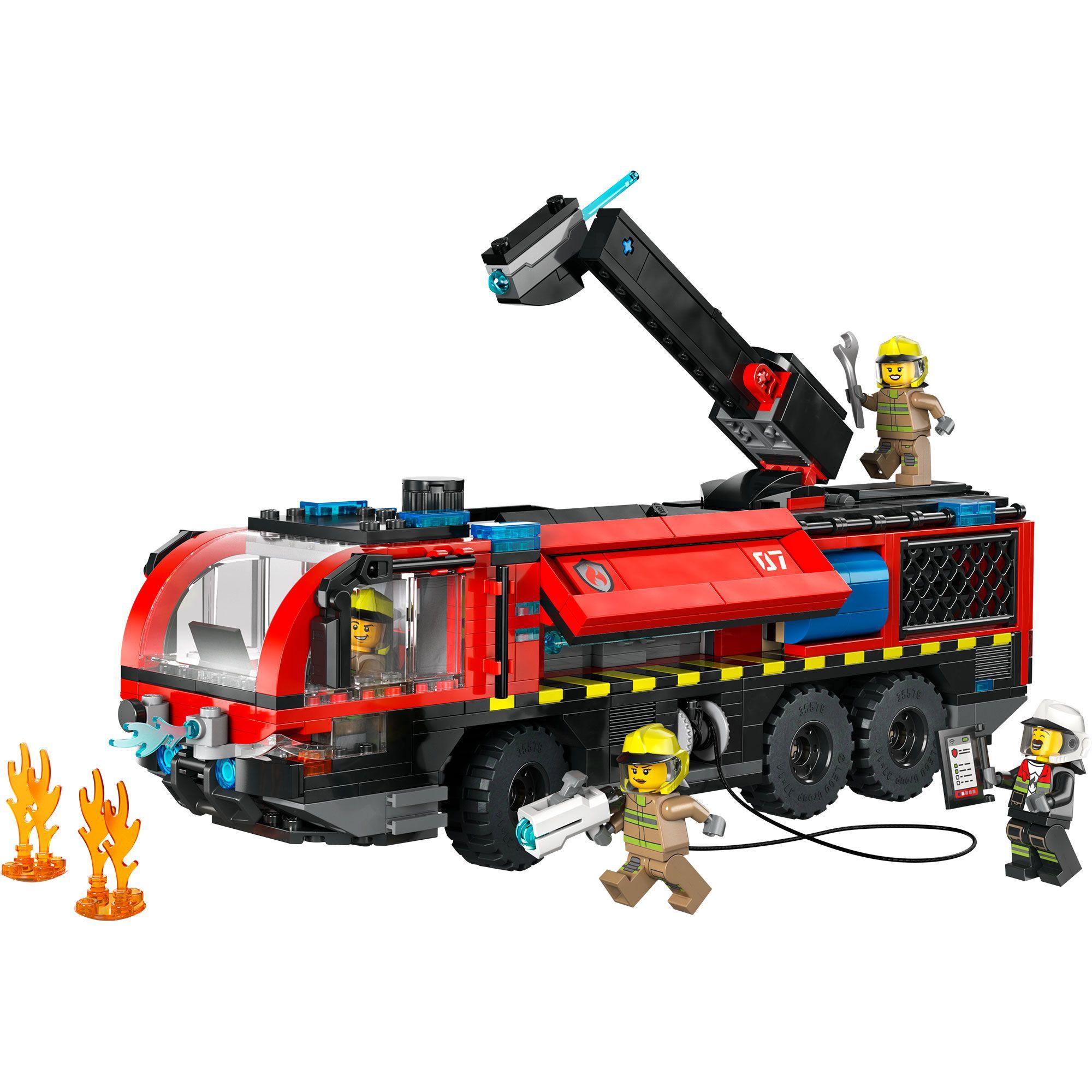 LEGO 60499 CAMIÓN DE BOMBEROS DEL AEROPUERTO CITY-4