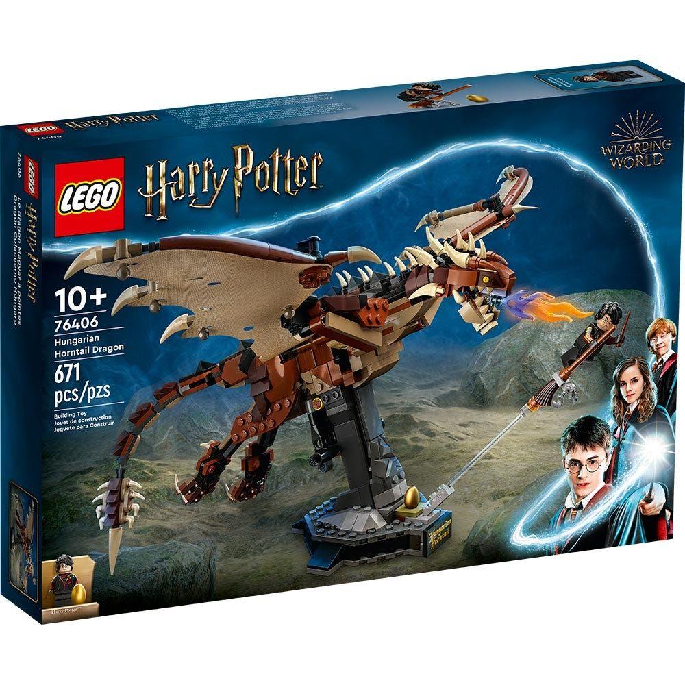 Lego Harry Potter Dragón Colacuerno Húngaro (76406)-0