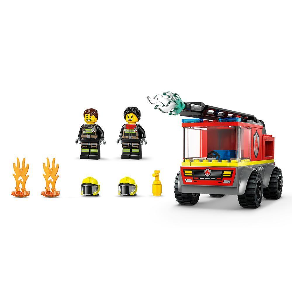 LEGO Camión de Bomberos con Escalera (60463)-2