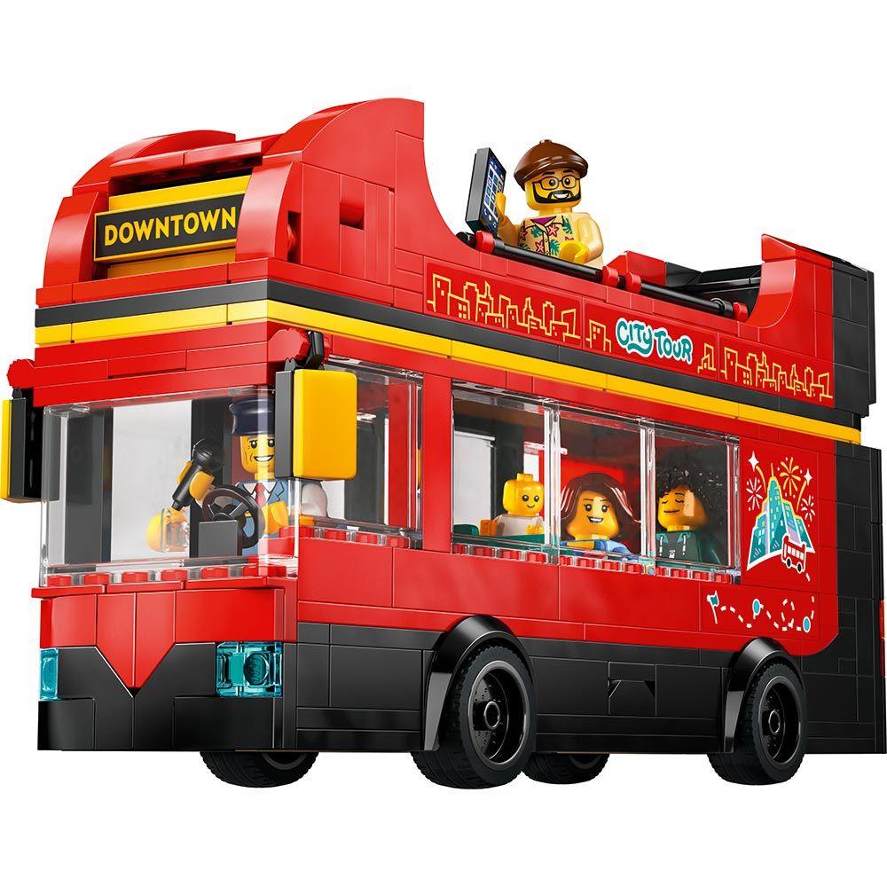 Lego Bus Tur­ístico Rojo de Dos Plantas (60407)-2