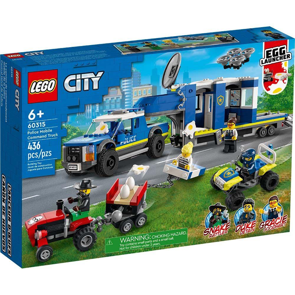 Set De Construccion Lego  Central Móvil De Policía  60315-0