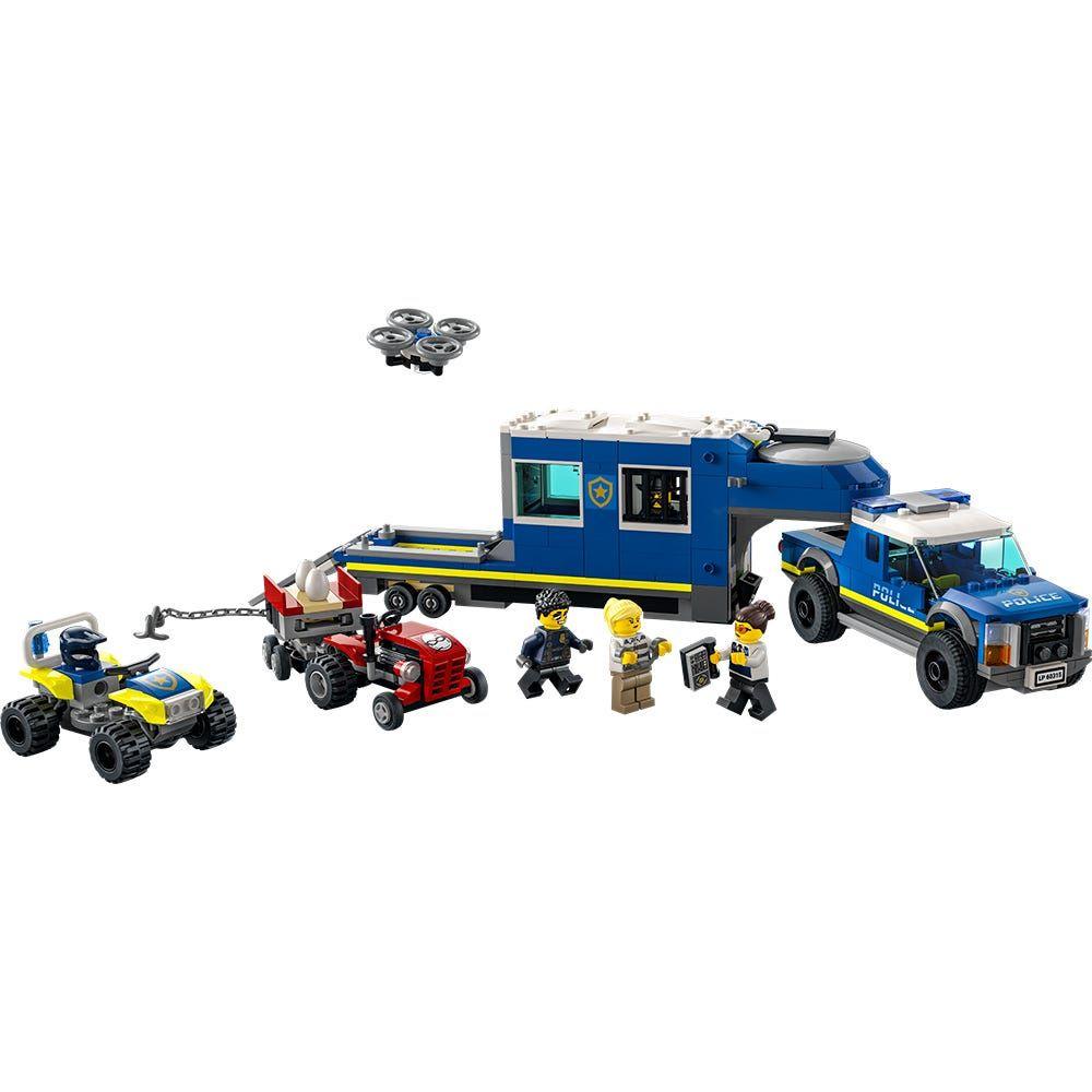 Set De Construccion Lego  Central Móvil De Policía  60315-1