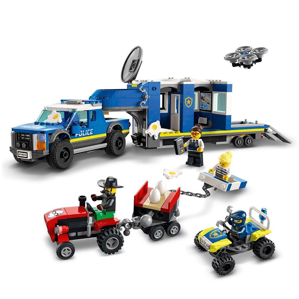 Set De Construccion Lego  Central Móvil De Policía  60315-2