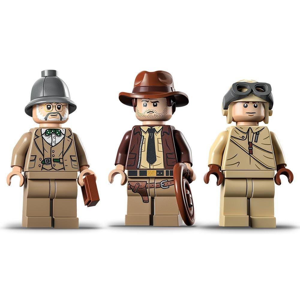 Lego Persecución Del Caza Indiana Jones-3