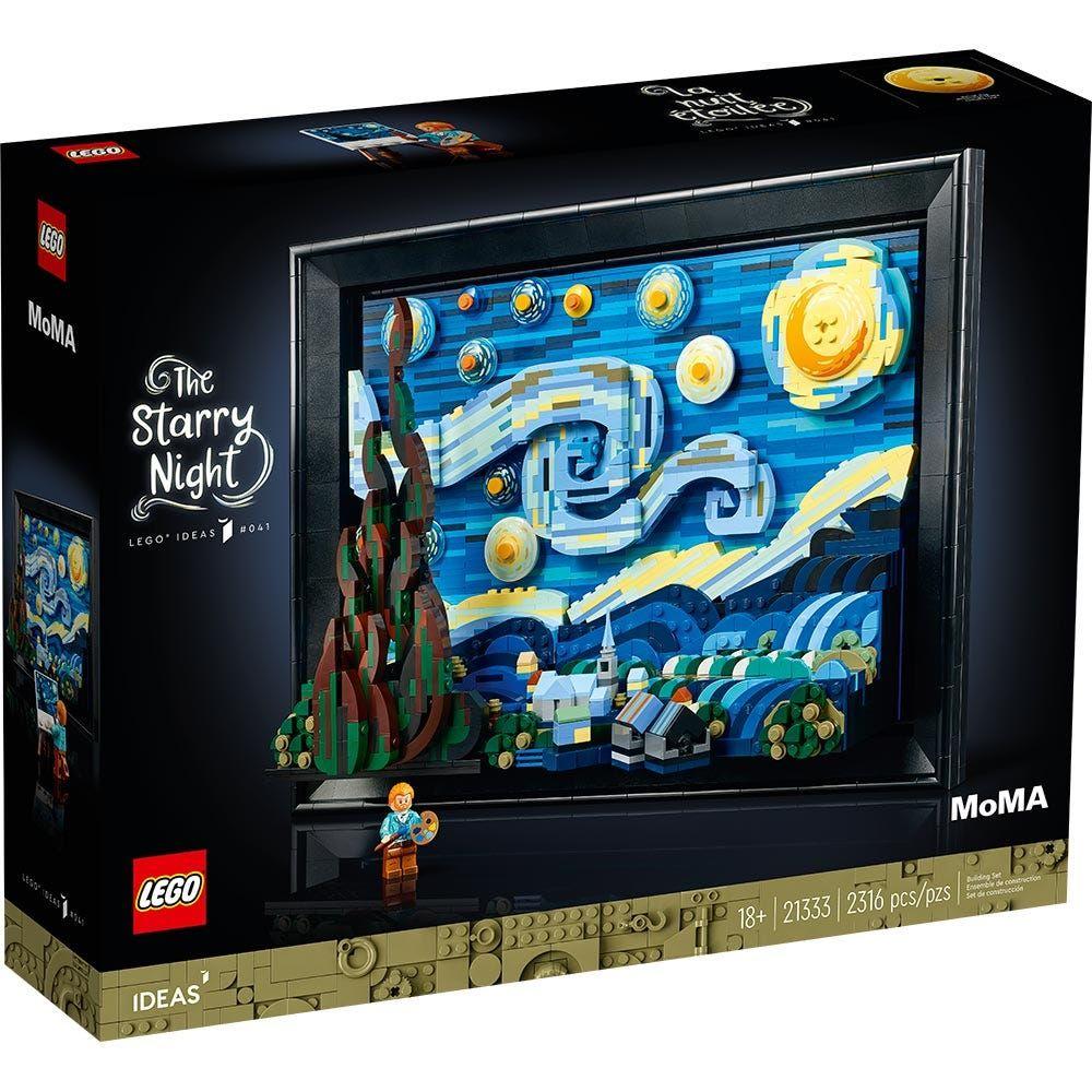 Lego Lego Ideas 21333  Vincent Van Gogh: La Noche Estrellada-0
